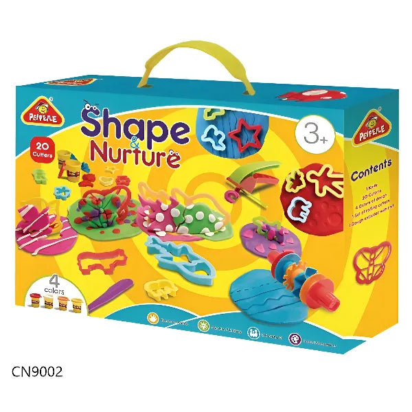 Peipeile Clay & Dough With Creative Shapes 20Pcs
