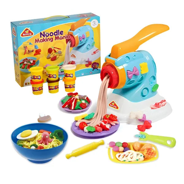 Peipeile Clay & Dough Noodle Making Mania Toy Set 6Pcs