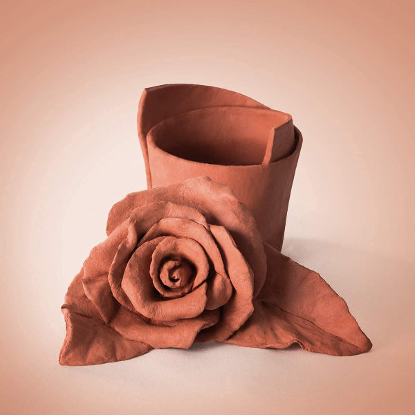 Dozen Natural Air-Dry Clay 500g – Terracotta Brown alternate