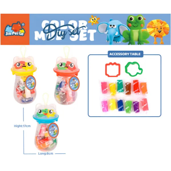 Color Clay And Dough Set For Kids-1 Pieces Set