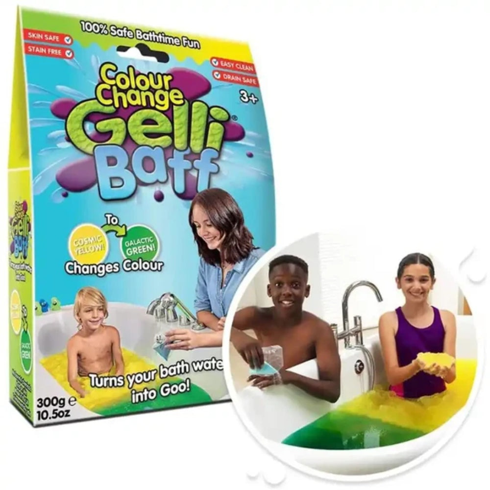 Zimpli Kids Colour Change Gelli Baff – Cosmic Yellow, 300 G