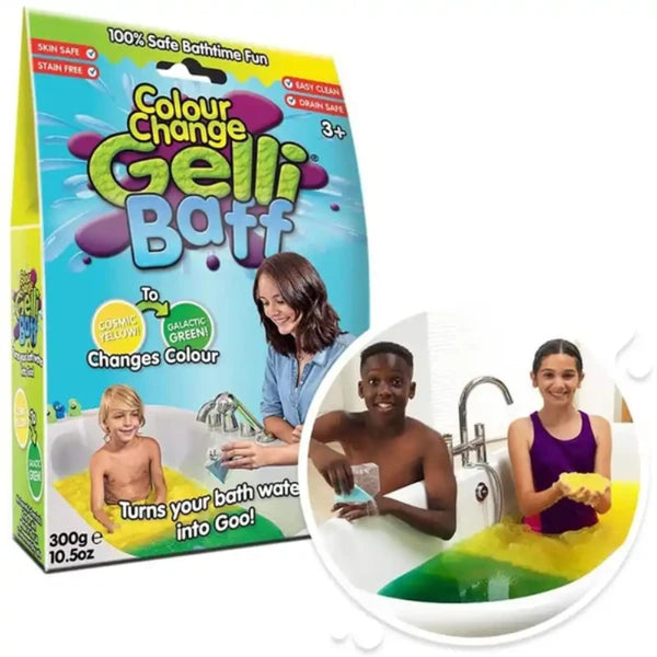 Zimpli Kids Colour Change Gelli Baff – Cosmic Yellow, 300 G