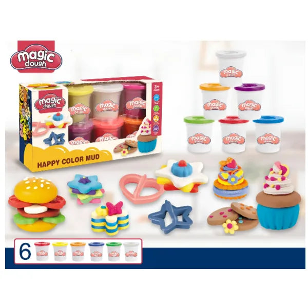Magic Dough Happy Color Mud For Kids