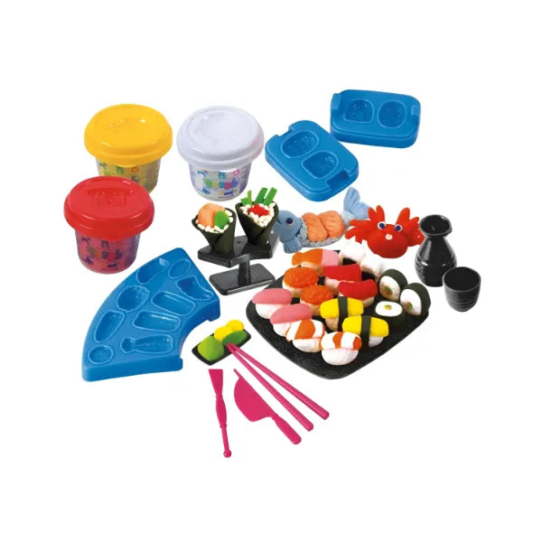 Playgo Sushi Clay And Dough Set For Kids-Activity Toy alternate