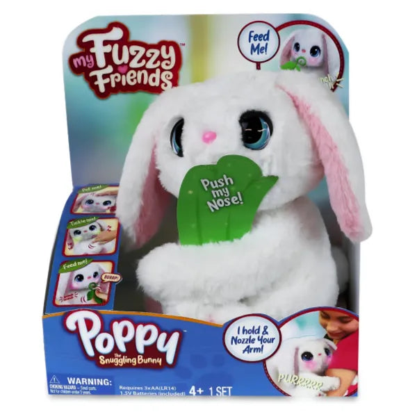 My Fuzzy Friends Poppy The Snuggling Bunny  Plush Doll