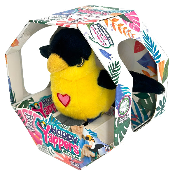Happy Yappers Oriole – Interactive Talking & Singing Plush Bird Toy For Kids