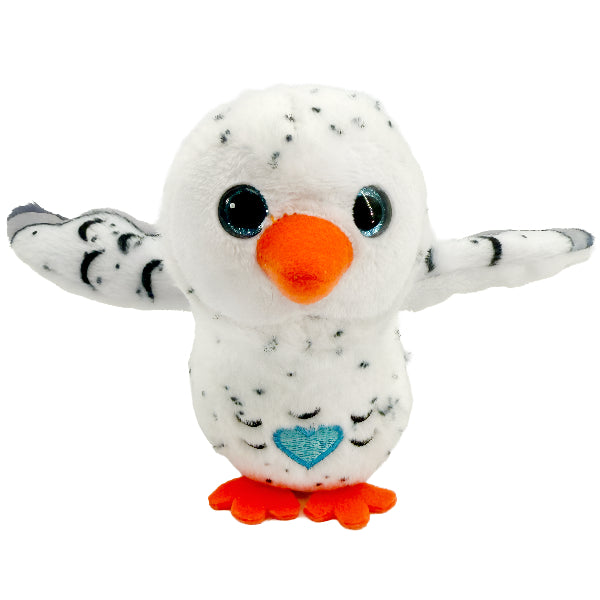 Happy Yappers White Owl Interactive Plush Toy For Kids – Repeats Words, Sings, And Flaps Wings alternate