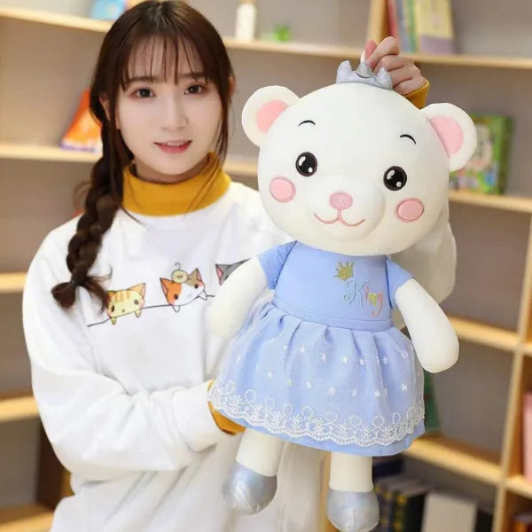 Cuddles Marshmallow Teddy Bear Plush Doll alternate