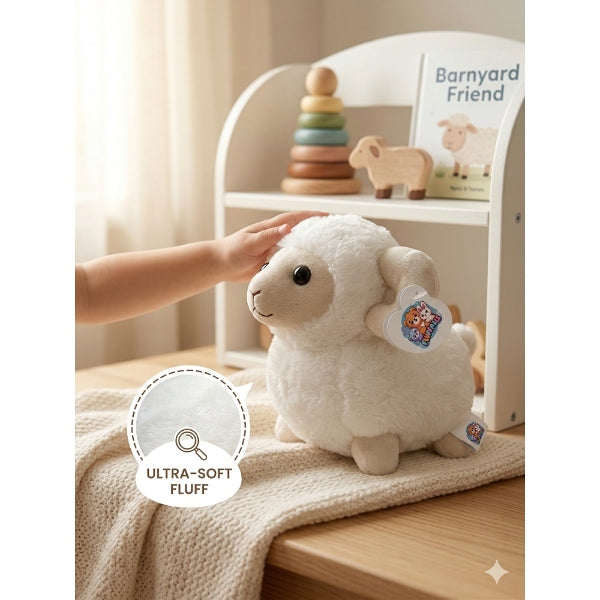 Fluffmals Little Lamb Plush Doll Toy 23cm alternate