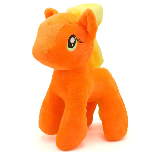 Pony Soft Plush Doll Toy- 18 Cm -Orange (DLIS227)