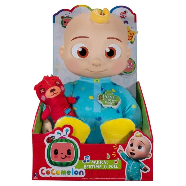 CoComelon Bedtime JJ Soft Plush Doll with Music