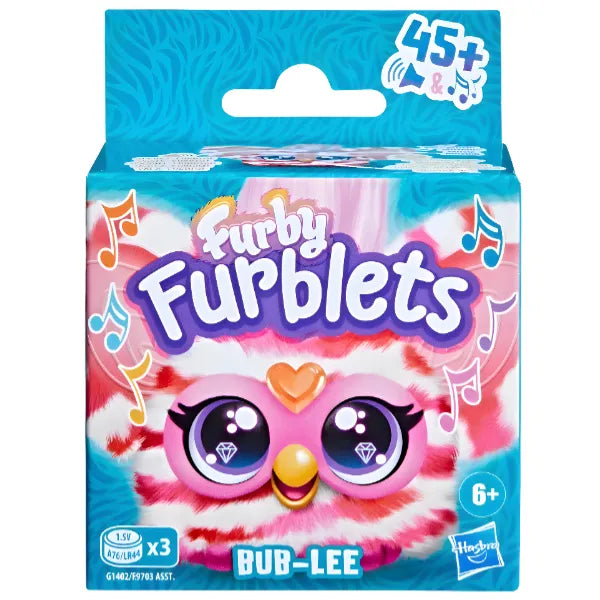 Furby Furblets Bub-Lee Mini Friend Plush Doll Interactive Toy - (DLLT178)