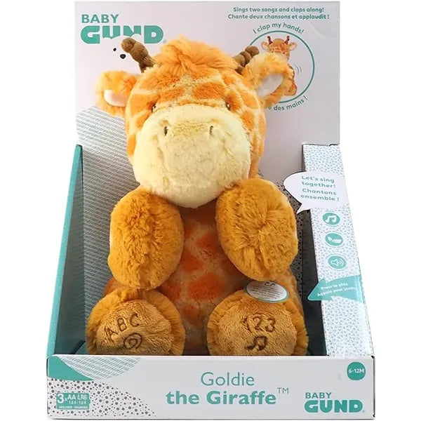 GUND Giraffe Animated – Fun & Interactive Plush Toy (DLLT200)