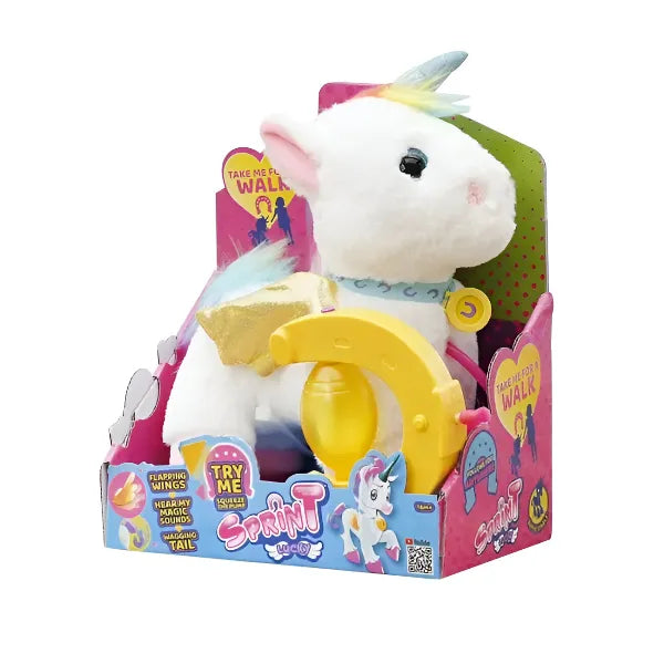 Sprint Puppy Lucky Unicorn Walk Doll Toy