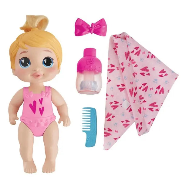Hasbro Baby Alive Shampoo Snuggle Harper Hugs Blonde Hair Water Baby Doll alternate
