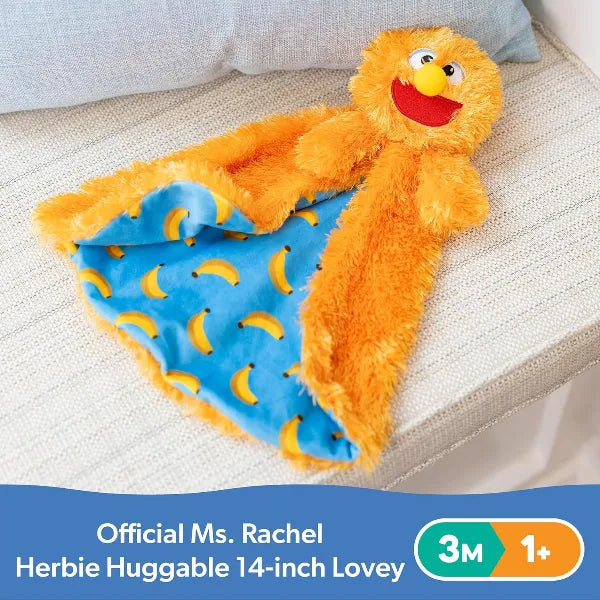 Ms. Rachel Herbie Baby Blanket Lovey Plush Toy alternate