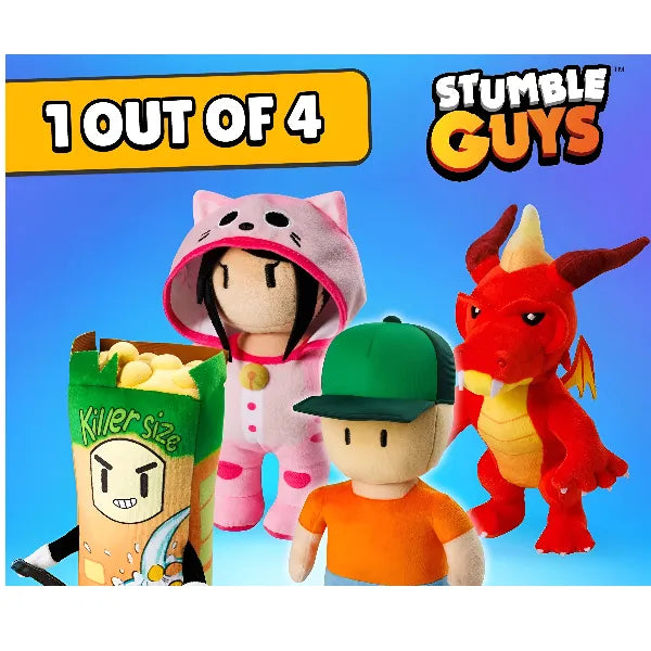 Stumble Guys Plush Doll Buddies – 8-Inch Collectible Soft Toys (Assorted)