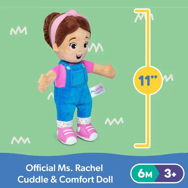 Ms. Rachel Cuddle & Comfort Plush Doll Premium Baby & Toddler Toy alternate