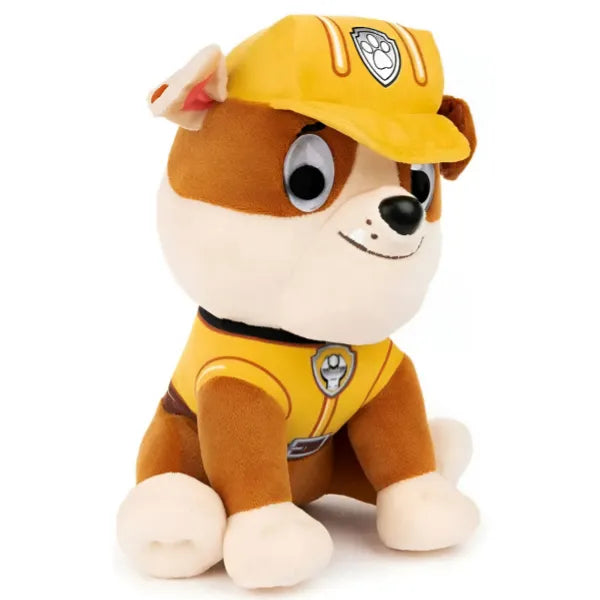 Paw Patrol Rubble in Signature Construction Uniform Soft Plush Doll Toy For Kids alternate