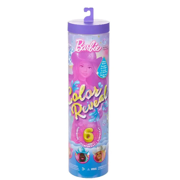 Barbie Color Reveal Disco Star Series Doll for Girls