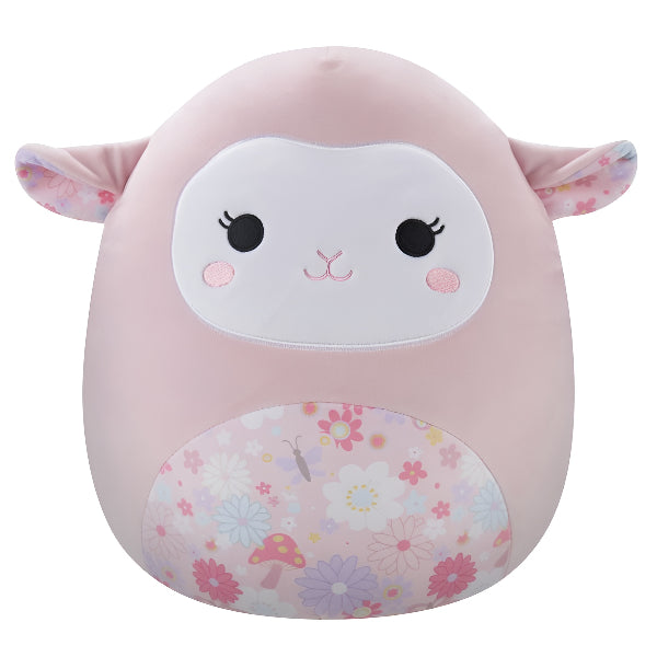 Squishmallows 12" Lala Pink Lamb Plush – Ultra-Soft Cuddly Stuffed Animal Toy
