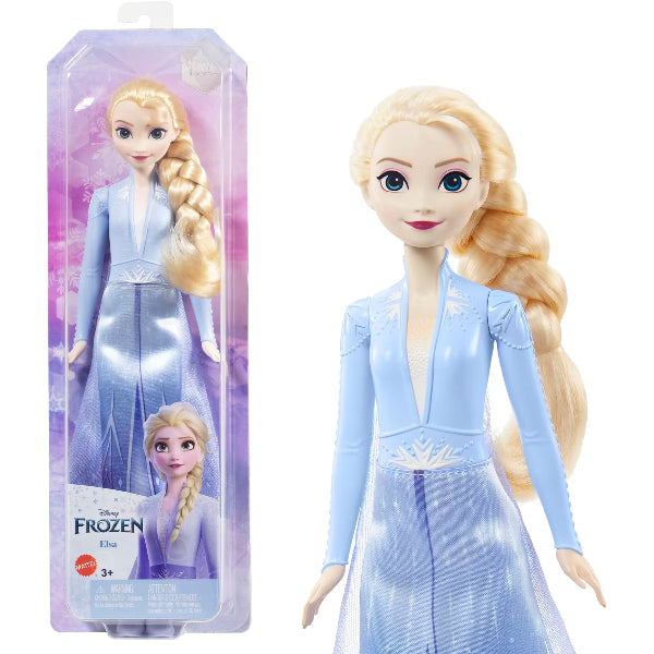 Disney Frozen 2 Elsa Fashion Doll With Signature Travel Outfit, Cape & Accessories For Kids
