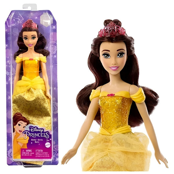 Disney Princess Belle Fashion Core Doll With Removable Skirt, Shoes & Tiara