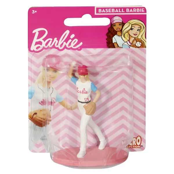 Roulette Barbie Micro Collection Dolls, 3-inch Collectible Mini Figures