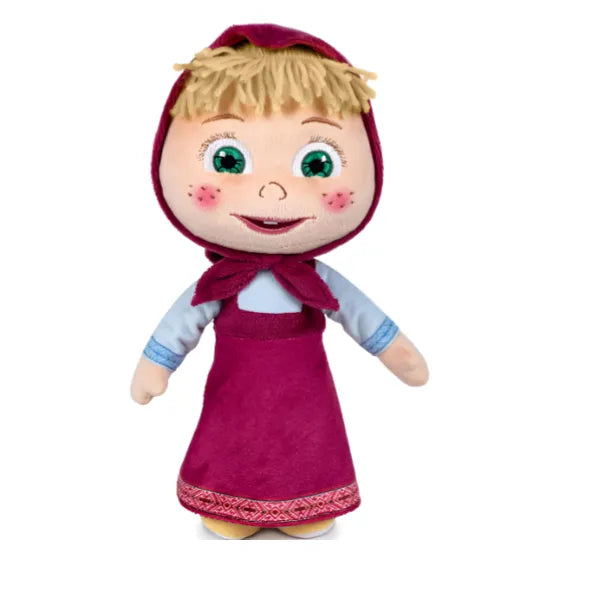 Masha & The Bear Masha Plush Doll 28 Cm