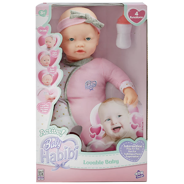 Baby Habibi 16-Inch Baby Doll – Realistic, Soft & Lovable