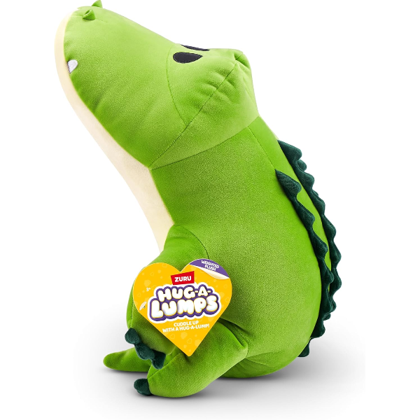 Hug-A-Lumps Rocko Crocodile Weighted Plush By Zuru 1.5Kg