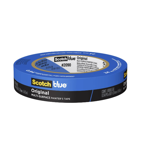 Scotchblue Original Painter’S Tape 2090 – 24Mm X 54.8M Multi-Surface Masking Tape