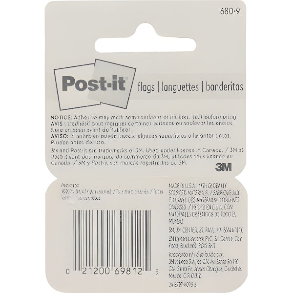 Post-It Message Flags “Sign Here” Tabs – Yellow Signature Flags With Dispenser (50 Flags) alternate