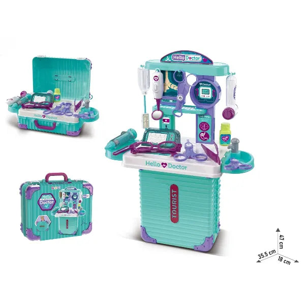3 In 1 Simulated Doctor Playset -Medical Equipment