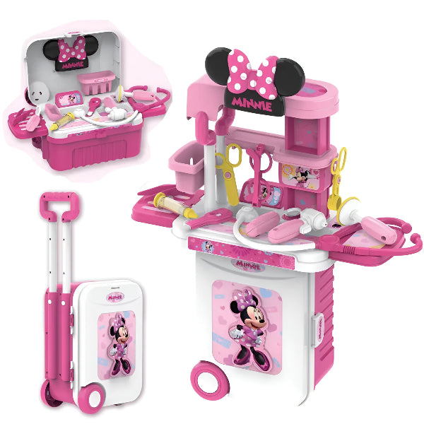 Minnie Mouse 3-In-1 Doctor Set Trolley Case (DTLD23)