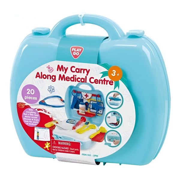 Playgo My Carry Along Medical Centre – 20-Piece Portable Doctor Set
