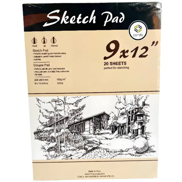 Conda A4 Size Sketch Pad - 20 Sheets