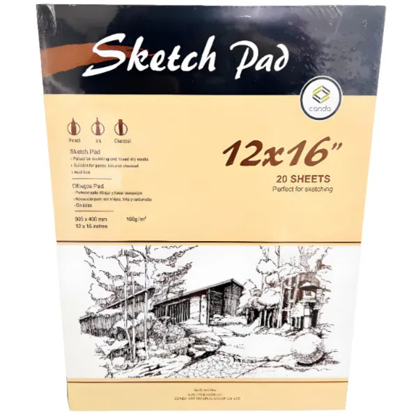 CONDA 20 Sheets A3 Size Sketch Pad For Drawing - 150gsm