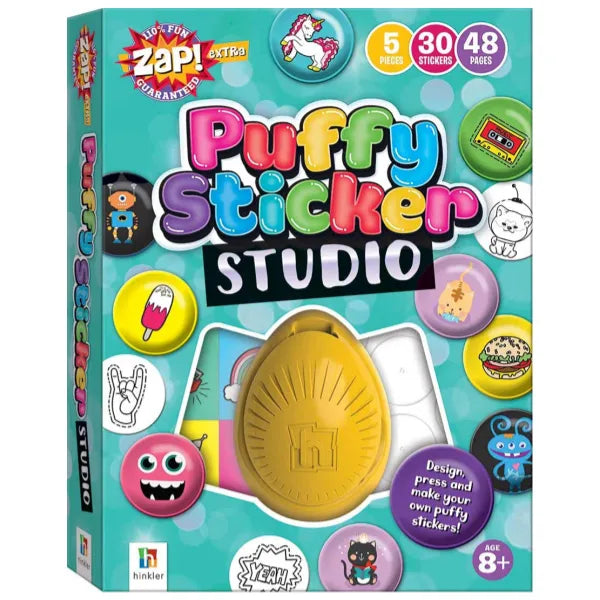 Hinkler Zap! Extra Puffy Sticker Studio DIY Kit