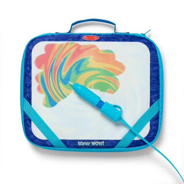 Melissa & Doug Water Wow! Multi-Activity Drawing Set, Mess-Free Reusable Water Coloring Kit With Travel Case, Age 3+