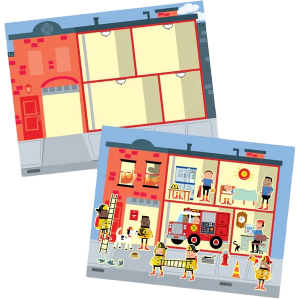 دفتر ملصقات Melissa & Doug "مدينتي" - كتاب أنشطة مع 200+ ملصق قابل لإعادة الاستخدام alternate