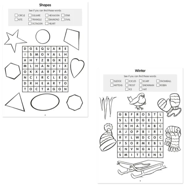 Galt Wordsearch Pad Book For Kids-40 Pages alternate