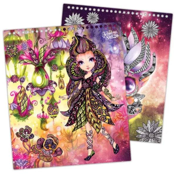 Nebulous Stars Petulia's Creative Sketchbook For Drawing & Colouring