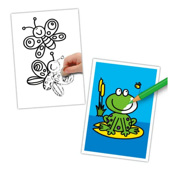 Galt - Magic Pictures Animals - 24 Designs Colouring Book