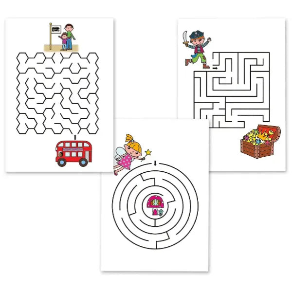Galt Maze Pad Puzzle Game Activity Books alternate