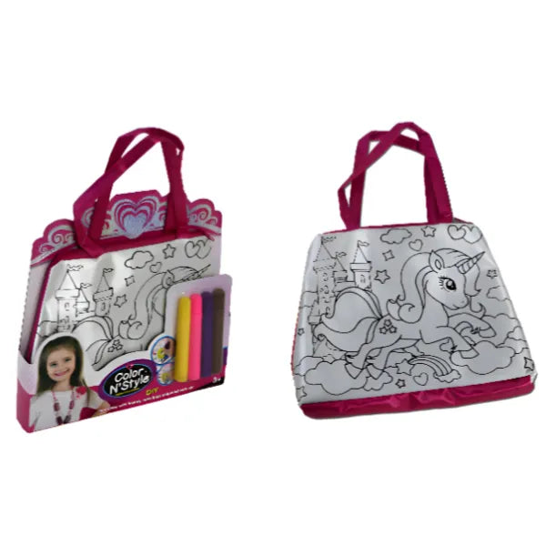 DIY Color N Bag Style Fasion Purse Activity For GIRLS