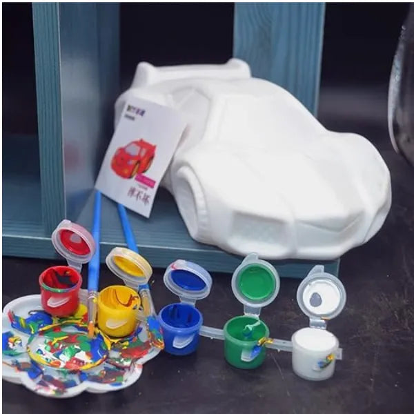 Kids DIY Plaster Car Painting Kit alternate