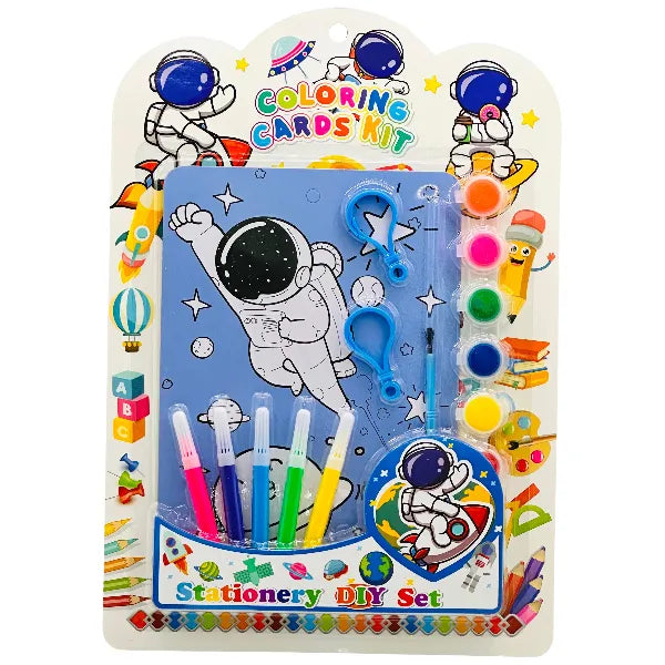 Astro-Coloring & Stationery Set For Kids