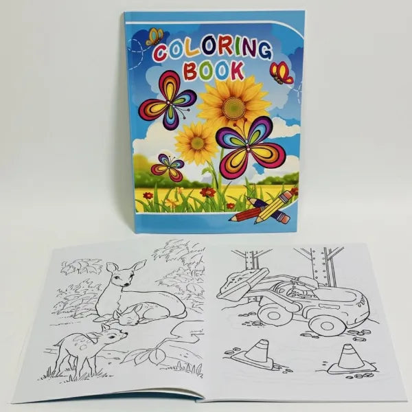 Imagination Adventure Coloring Book- A4 Size