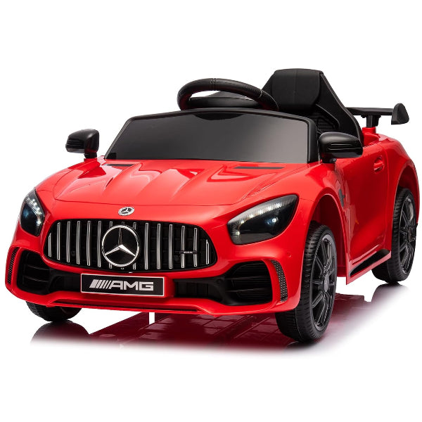 Licensed Mercedes-Benz Amg Gtr 12V Ride-On Electric Car-Red